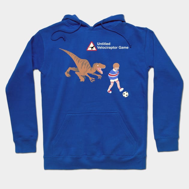 Untitled Velociraptor Game Hoodie by obvian